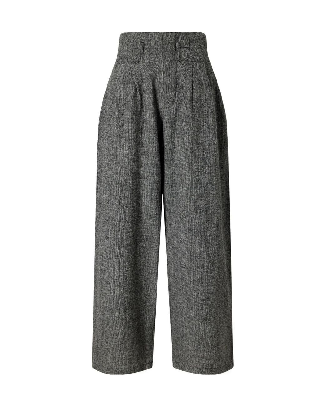 R13 Gray Wool Wide-Leg Pants