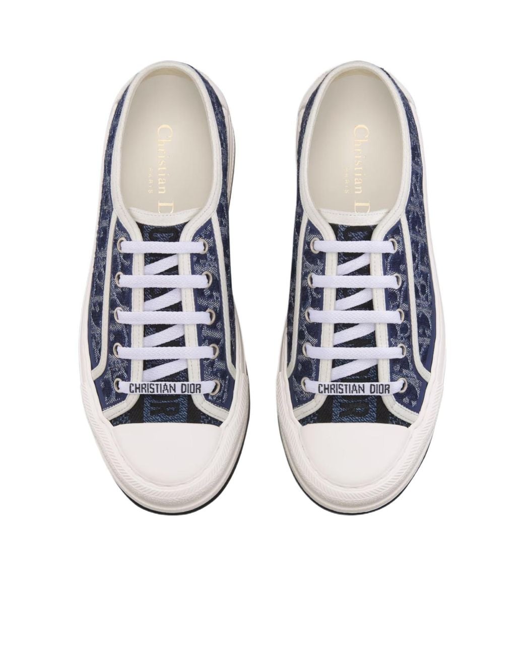 Dior Blue Walk'N' Platform Sneaker
