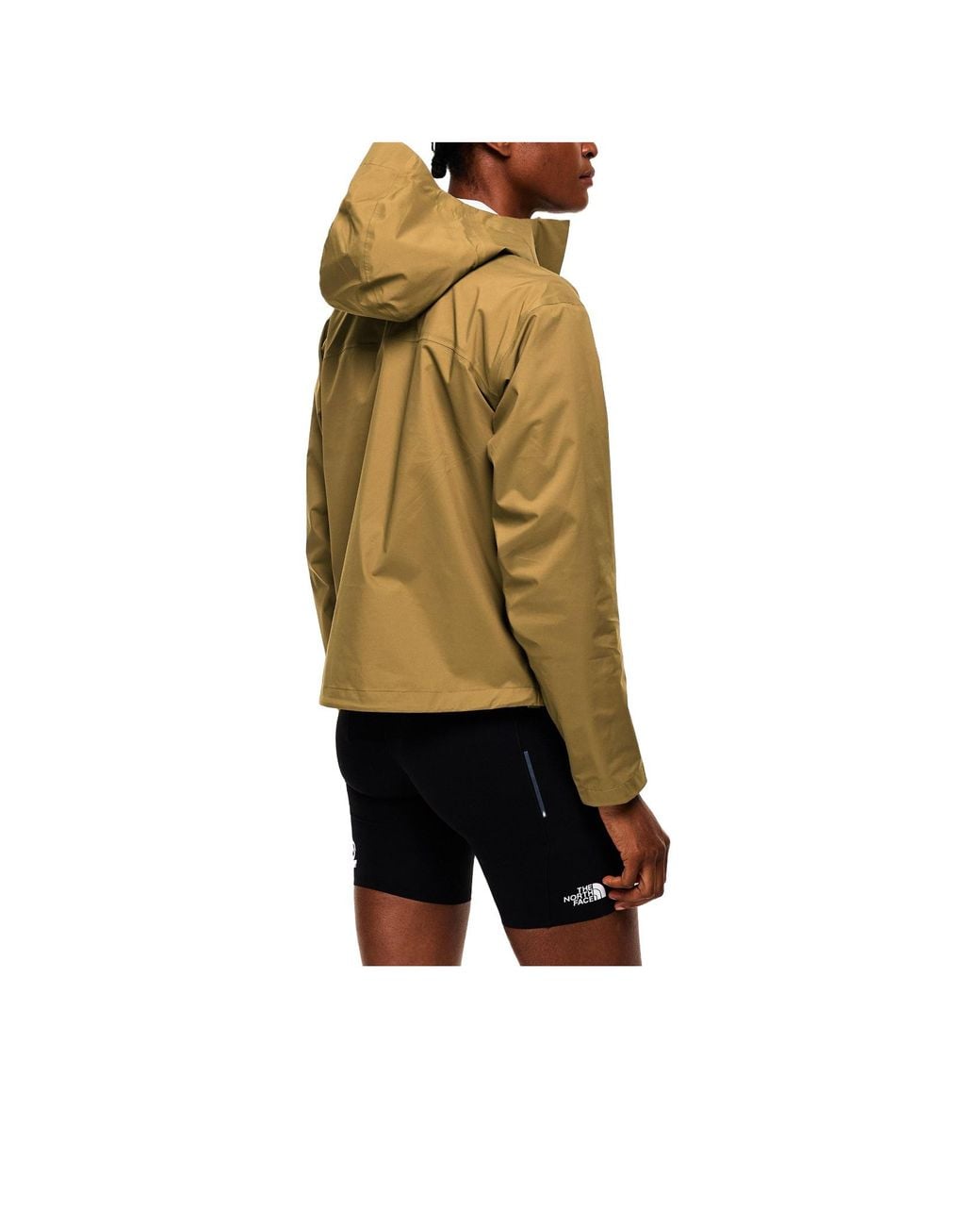 The North Face Green Hooded Longsleeve Outdoor Jacket