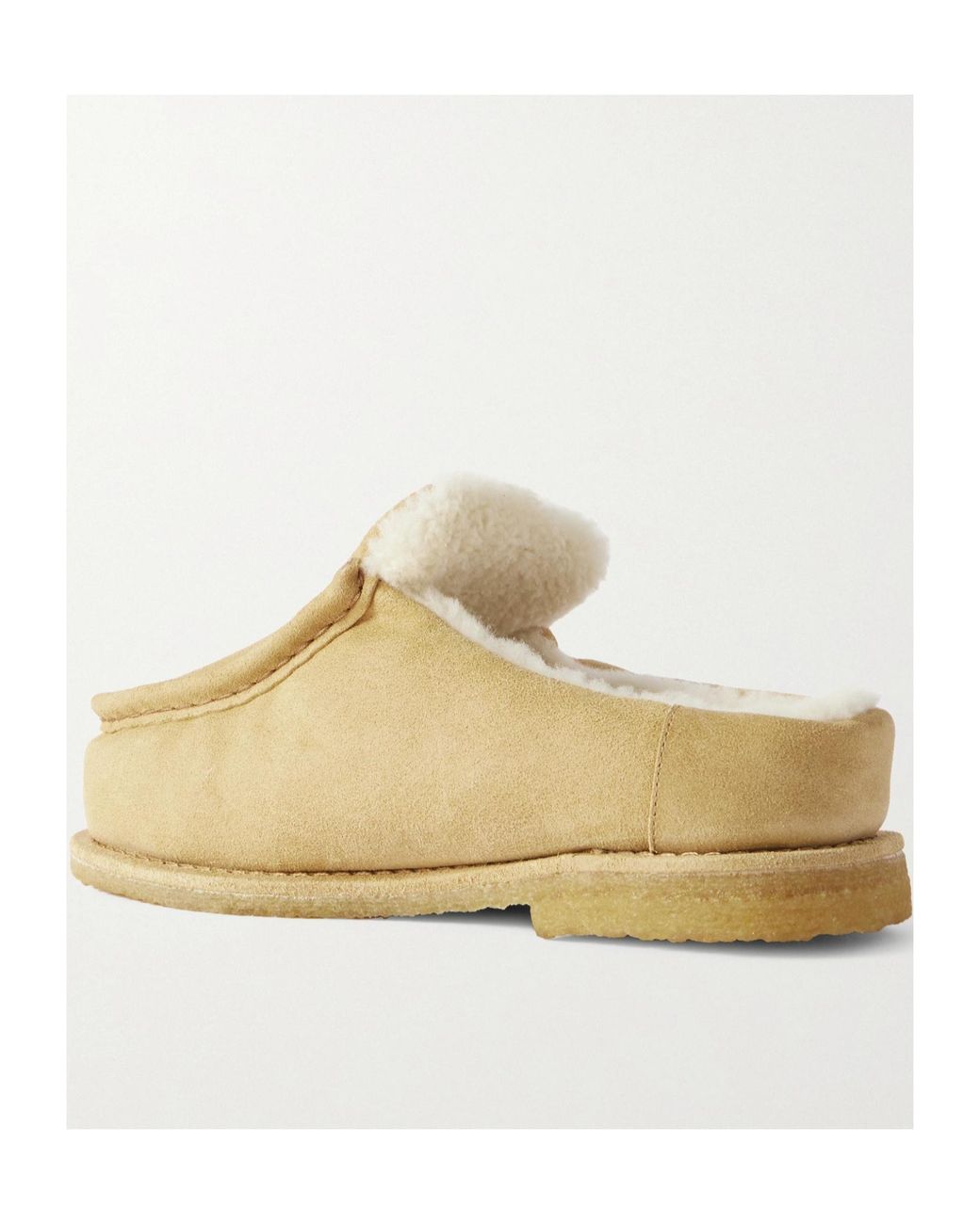 J.W. Anderson Natural Slingback Mules