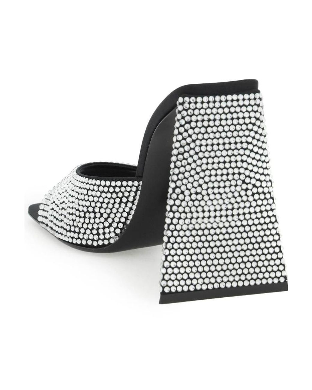 The Attico Multicolor The Devon Embellished Slip-On Mules