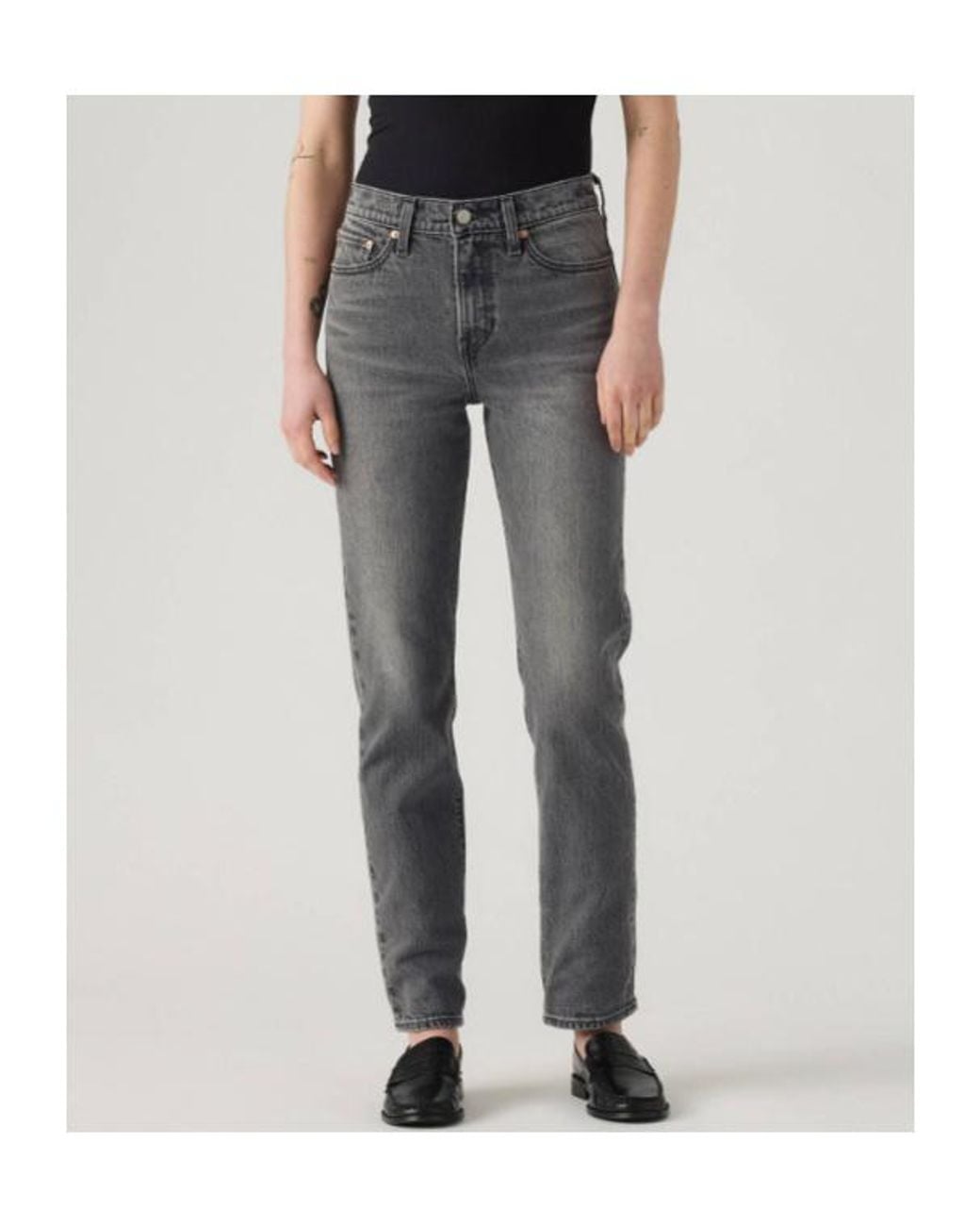 Levi's Black Wedgie Slim Fit Jeans