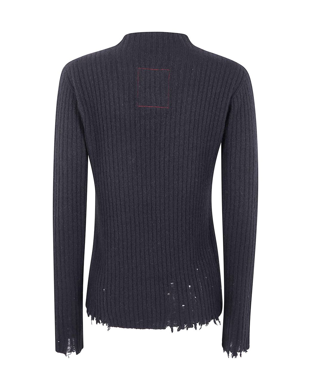 Uma Wang Blue Long Sleeve Crewneck Jumper