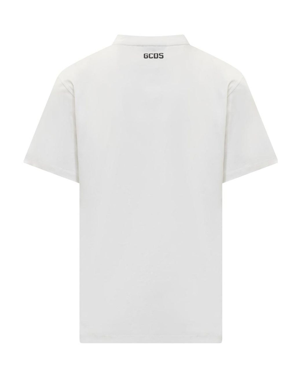 Gcds White Three Packs Crewneck T-Shirt for men