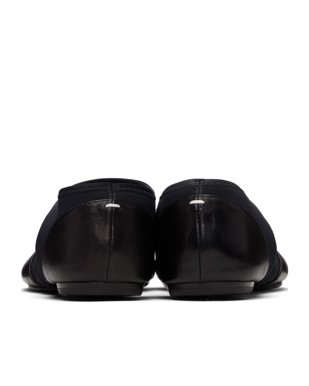 Maison Margiela Black Tabi Jazz Slippers
