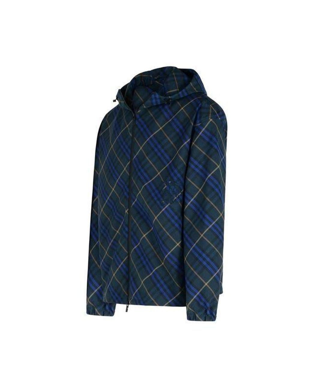Burberry Blue Lightweight Utility Jacket for men