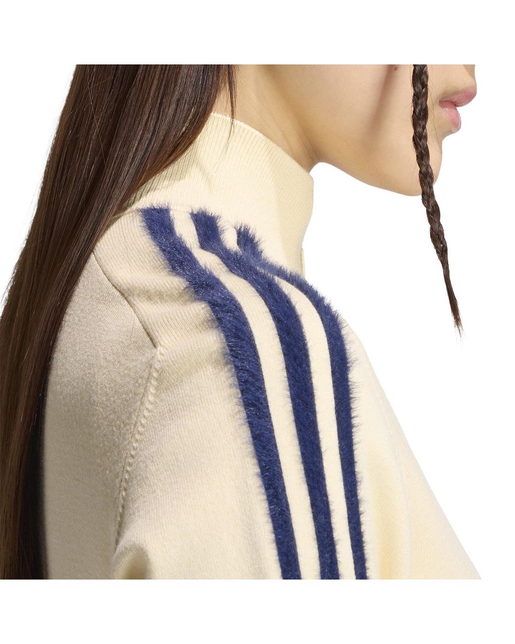 Adidas Originals Natural Knit Zip-Up Track Jacket