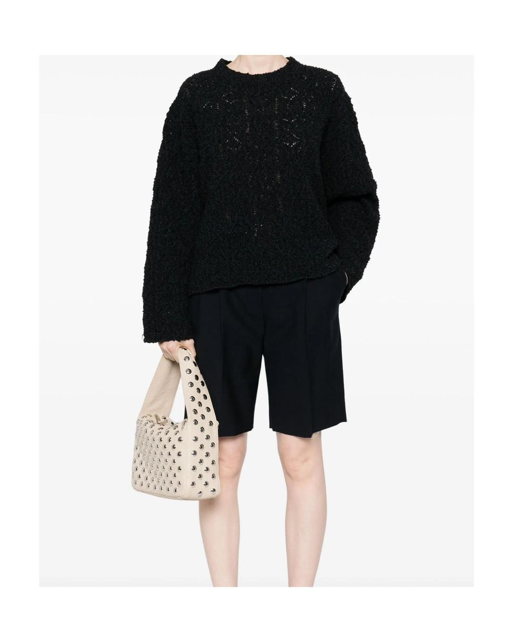 Loulou de Saison Black Nia Sweater