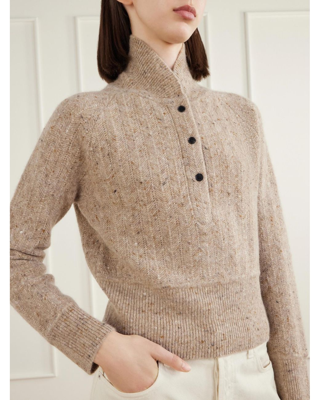 Co. Natural Turtleneck Sweater