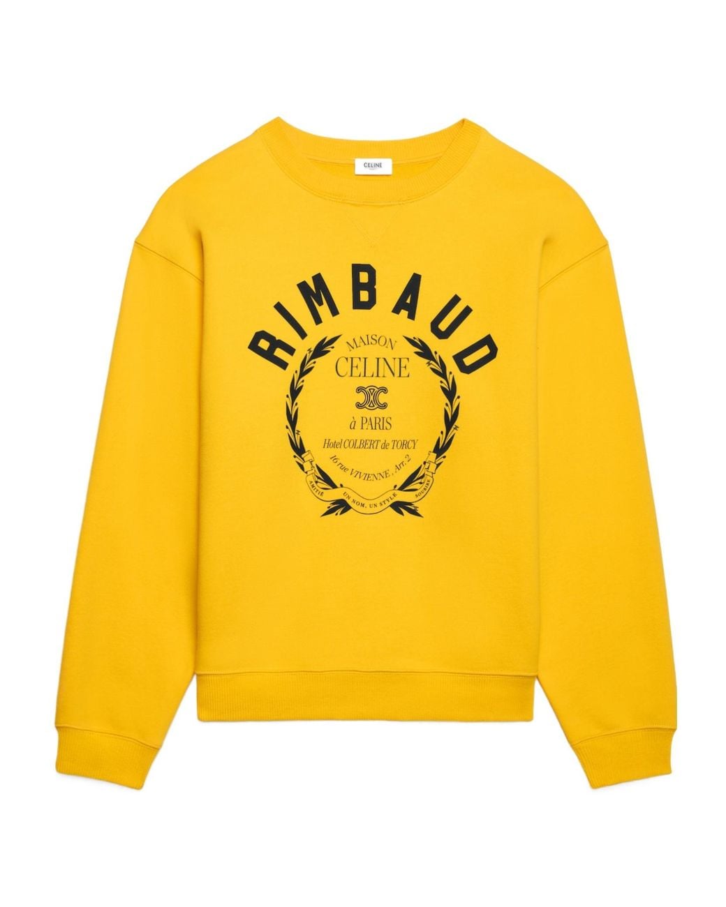 Céline Yellow Sweatshirt for men