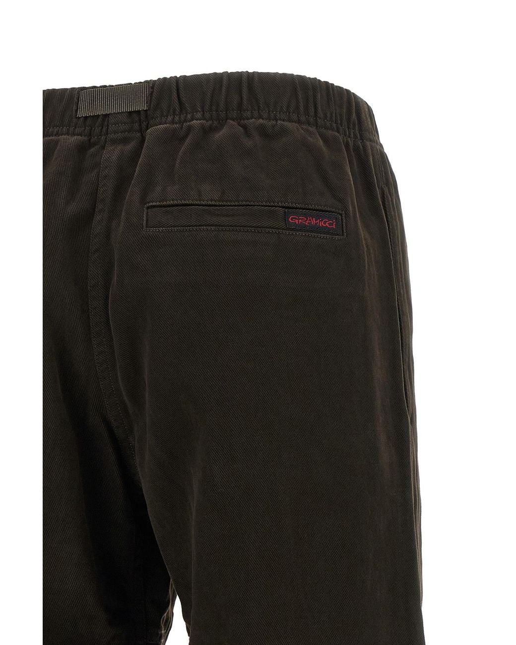 Gramicci Black Winter Twill Classic Straight-Leg Pants for men