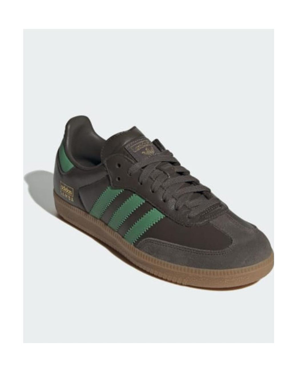 Adidas Green Originals Samba Og Lace-Up Sneakers for men