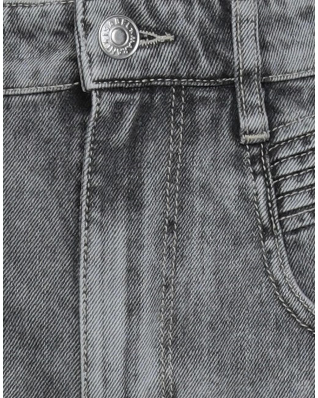 Isabel Marant Gray Solid Color Fashion Denim Shorts