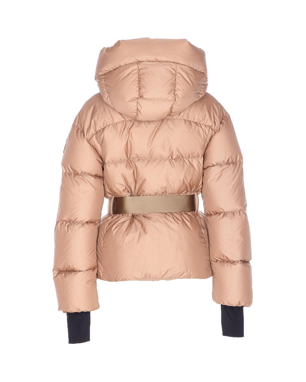 Moncler Pink Grenoble Nisene Zip-Up Belted Jacket