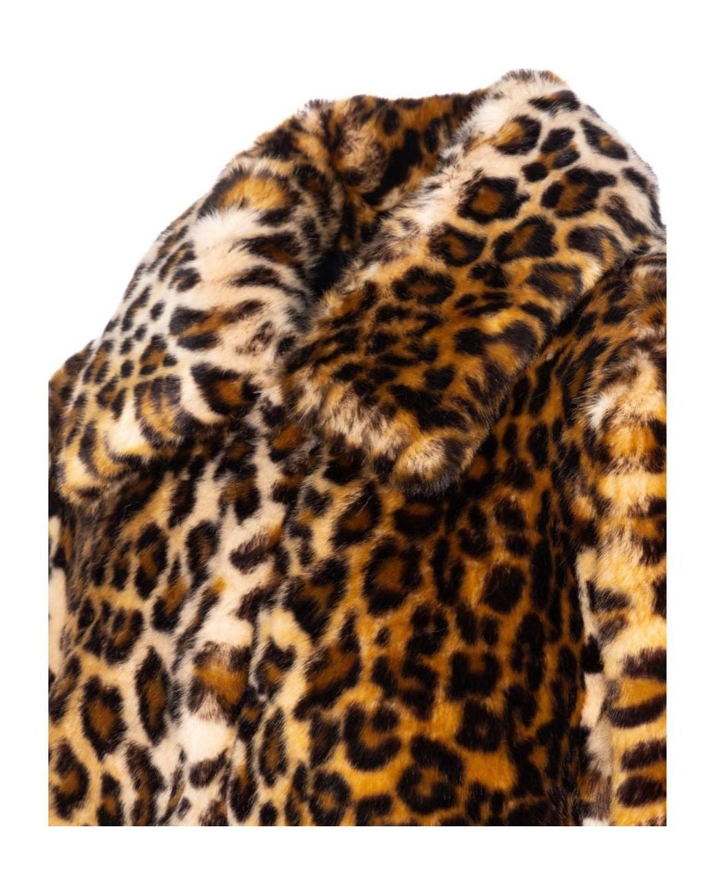 Liu Jo Brown Leopard Print Coat