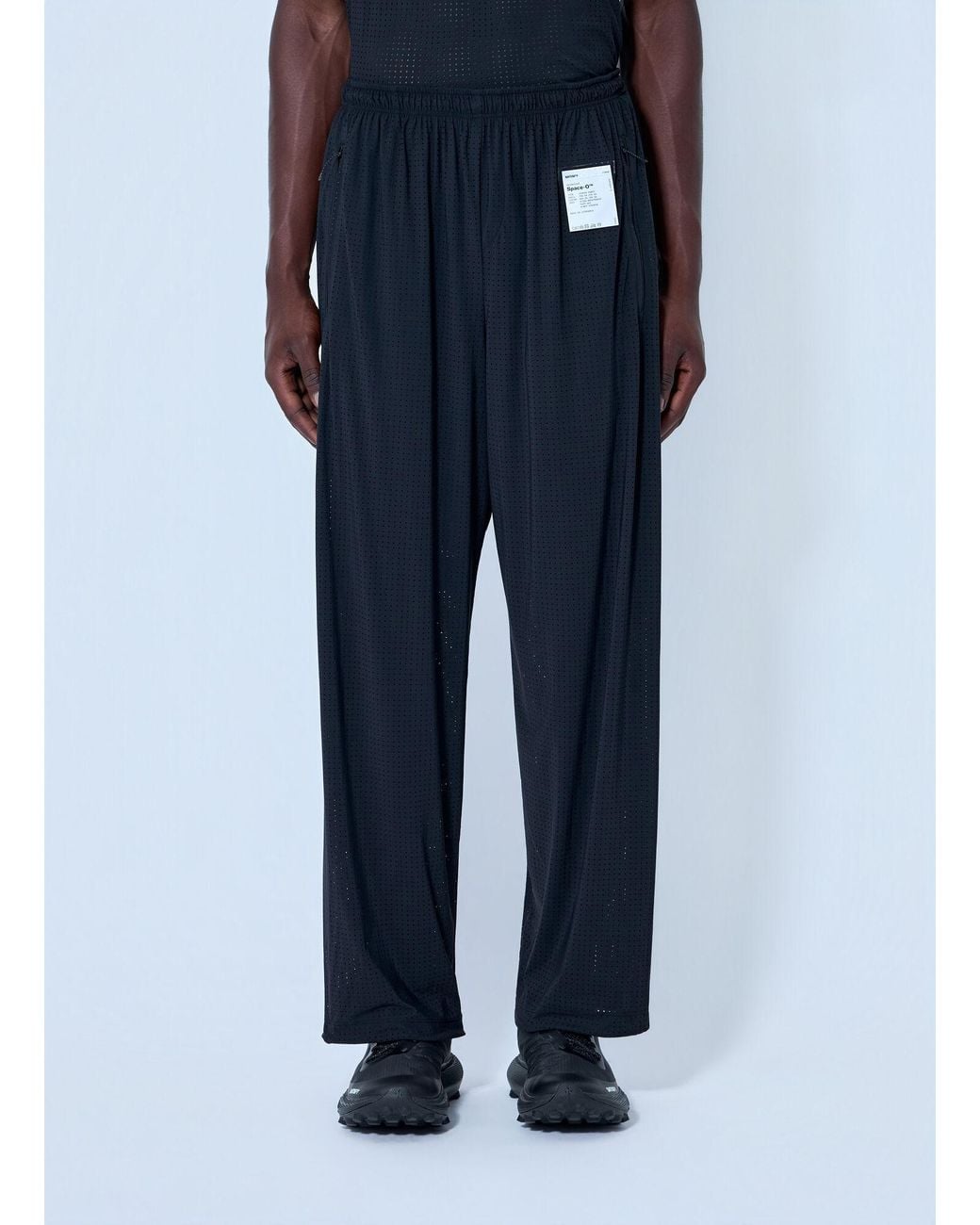 Satisfy Blue Space-O Perforated Joggers for men