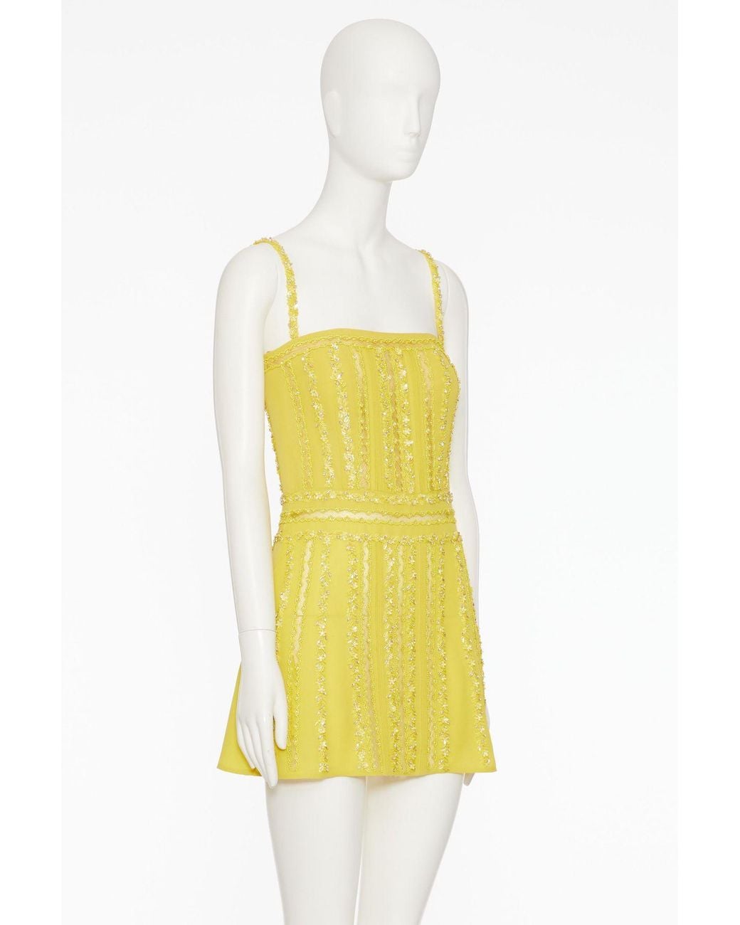 Valentino Yellow Cami Dress