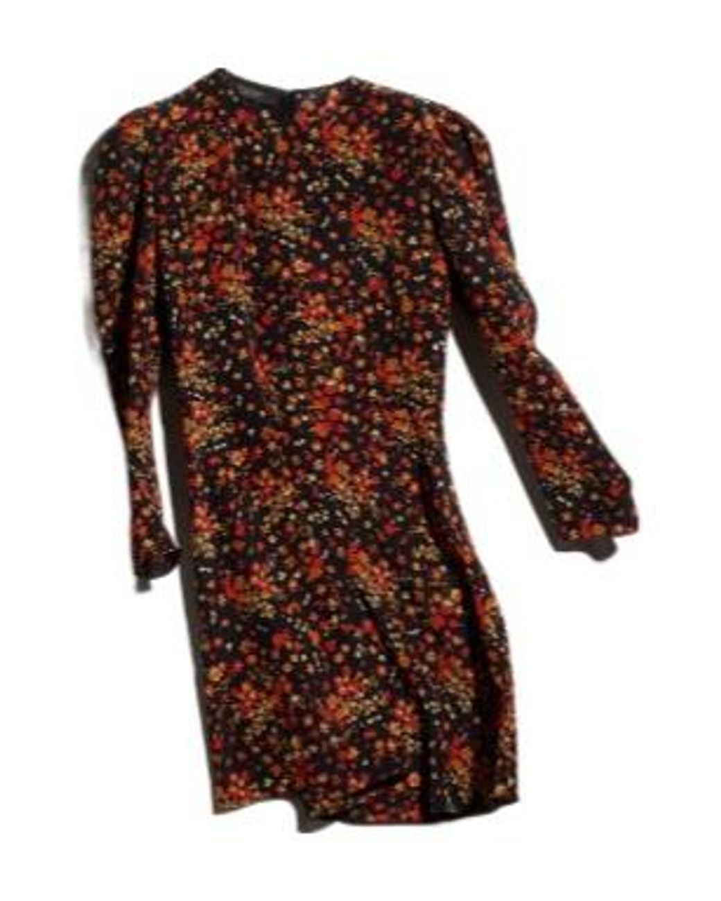 Gucci Brown Printed Silk Dress