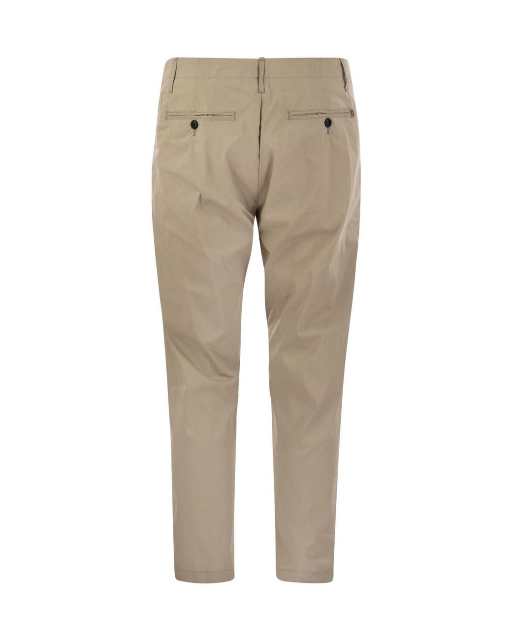 Dondup Natural Pleated Tailored Trousers for men