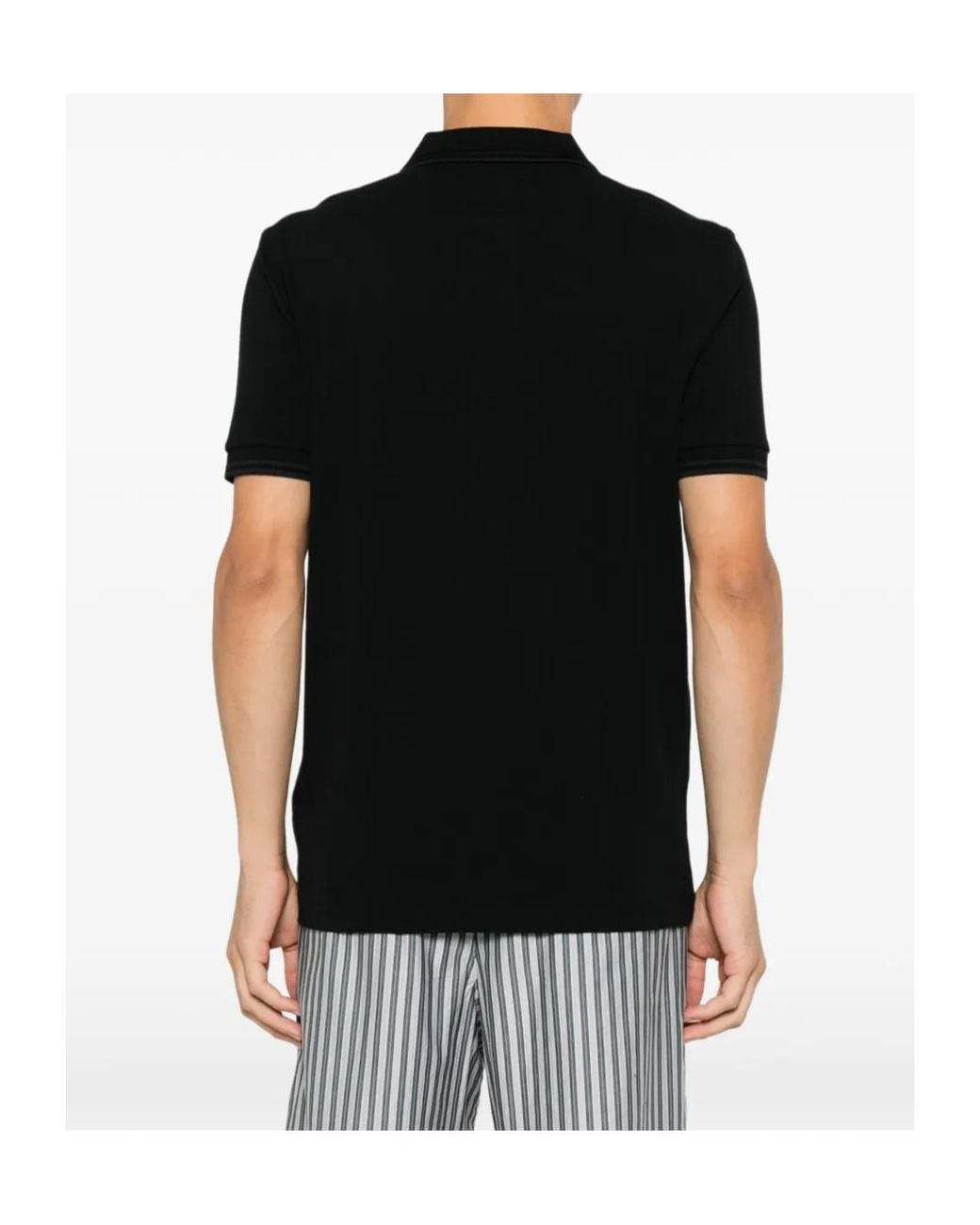 Comme des Garçons Black Logo-Embroidered Polo Shirt for men