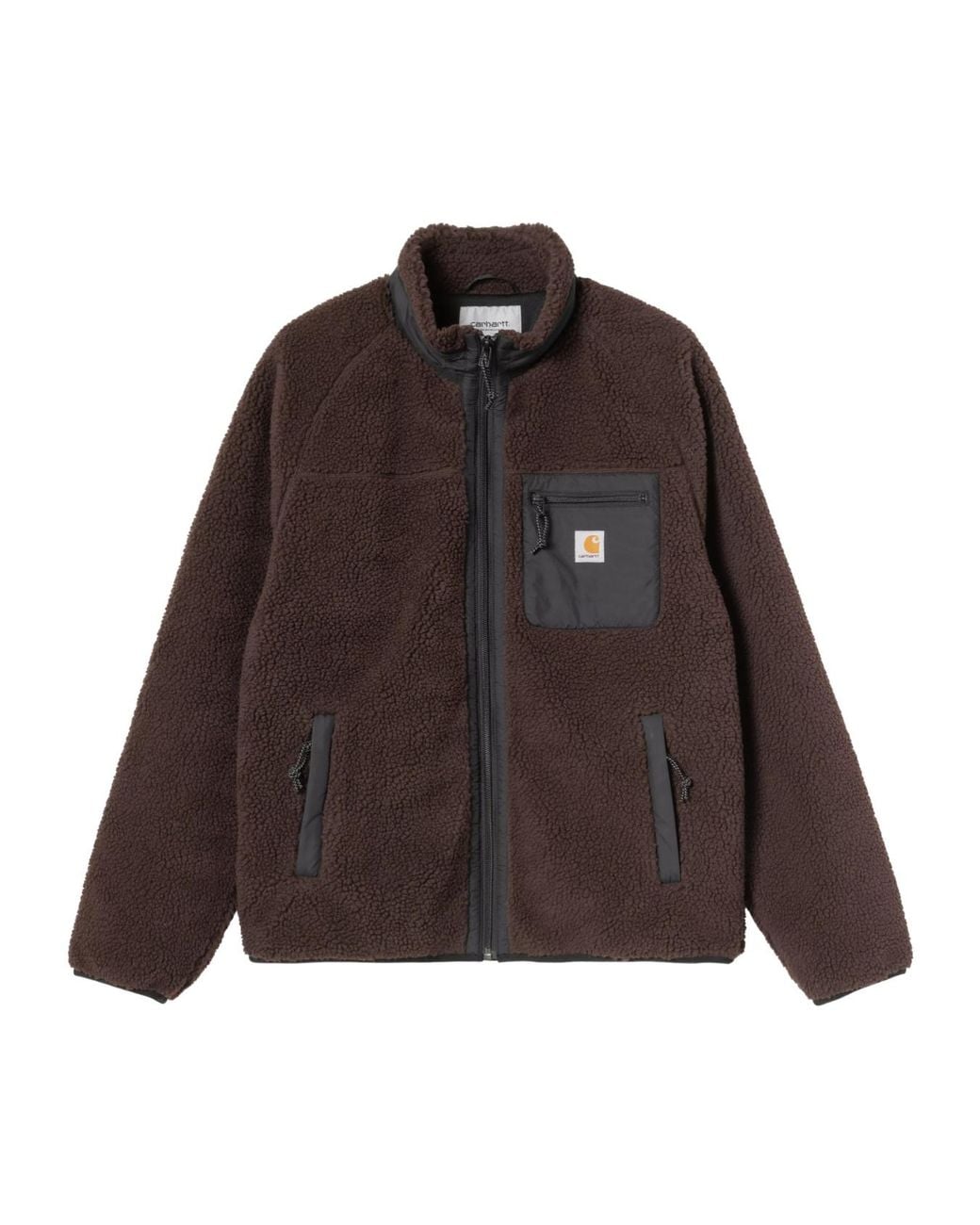 Carhartt Brown Prentis Liner Fleece Jacket for men