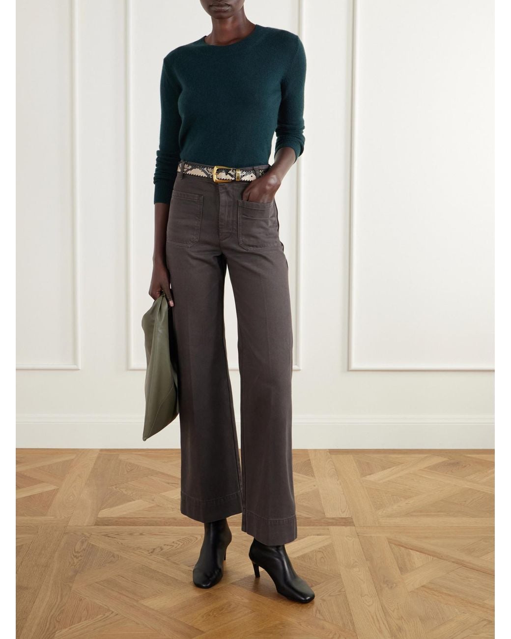ÉTERNE Blue Francis Cashmere Sweater