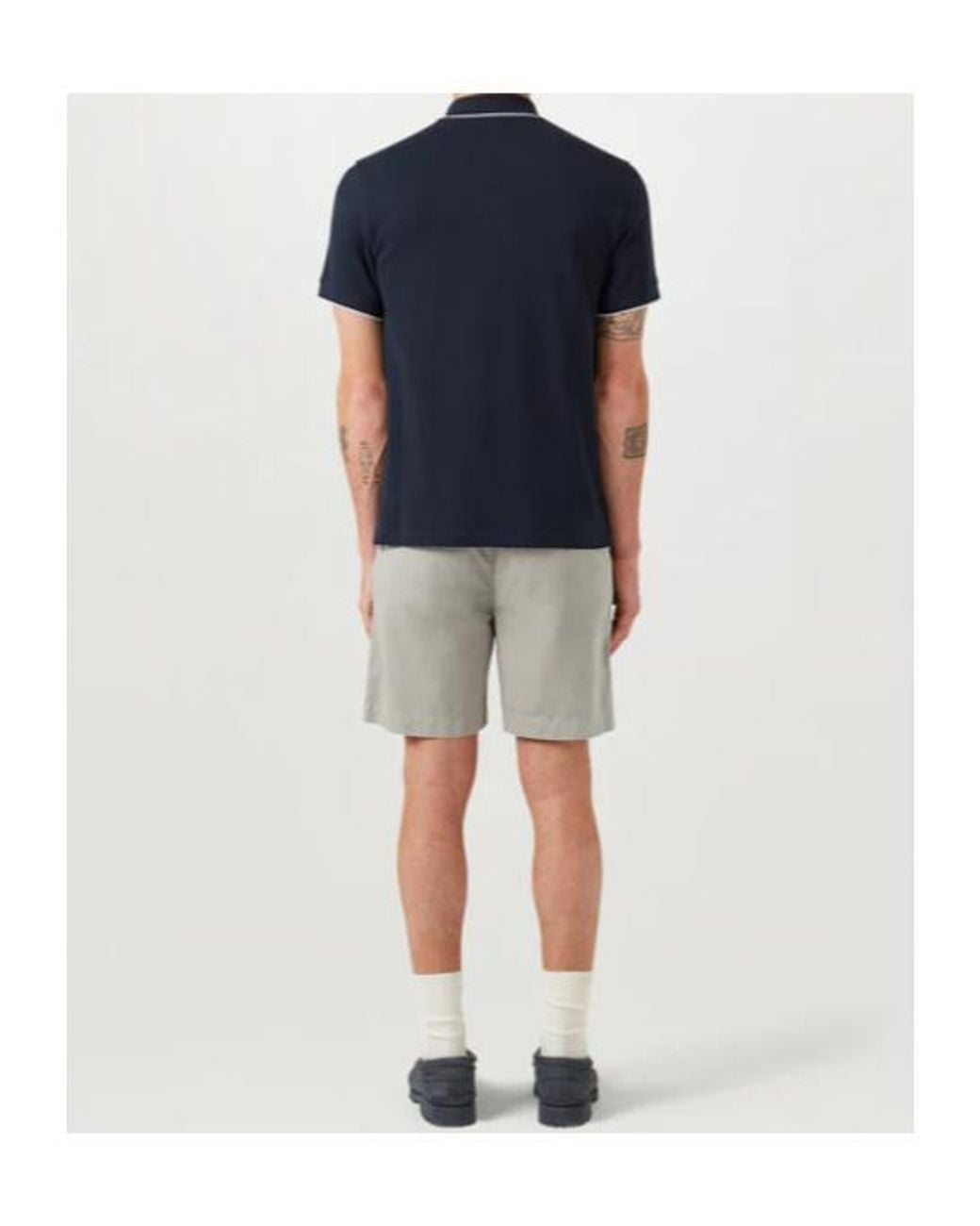 Belstaff Blue Tipped Polo for men