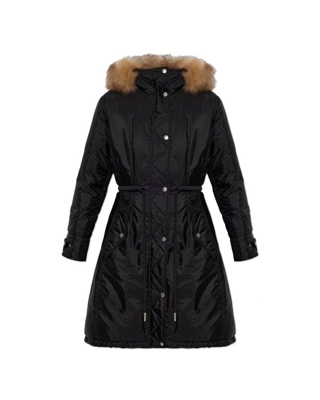 Moncler Black Moustique Hooded Down Jacket