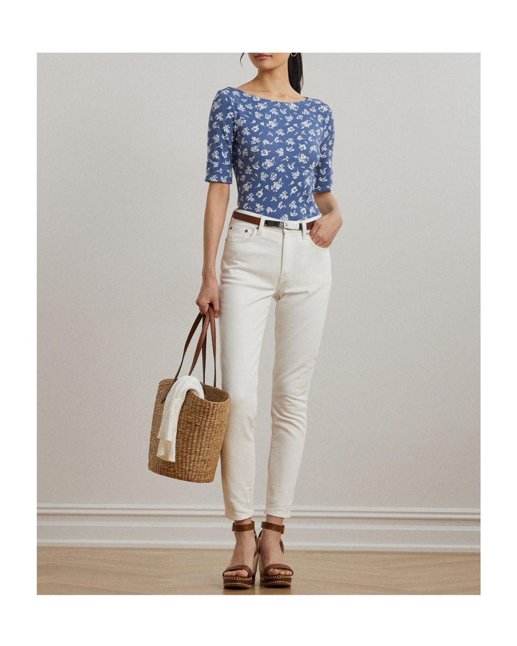 Ralph Lauren Blue Lrl Judy T-Shirt