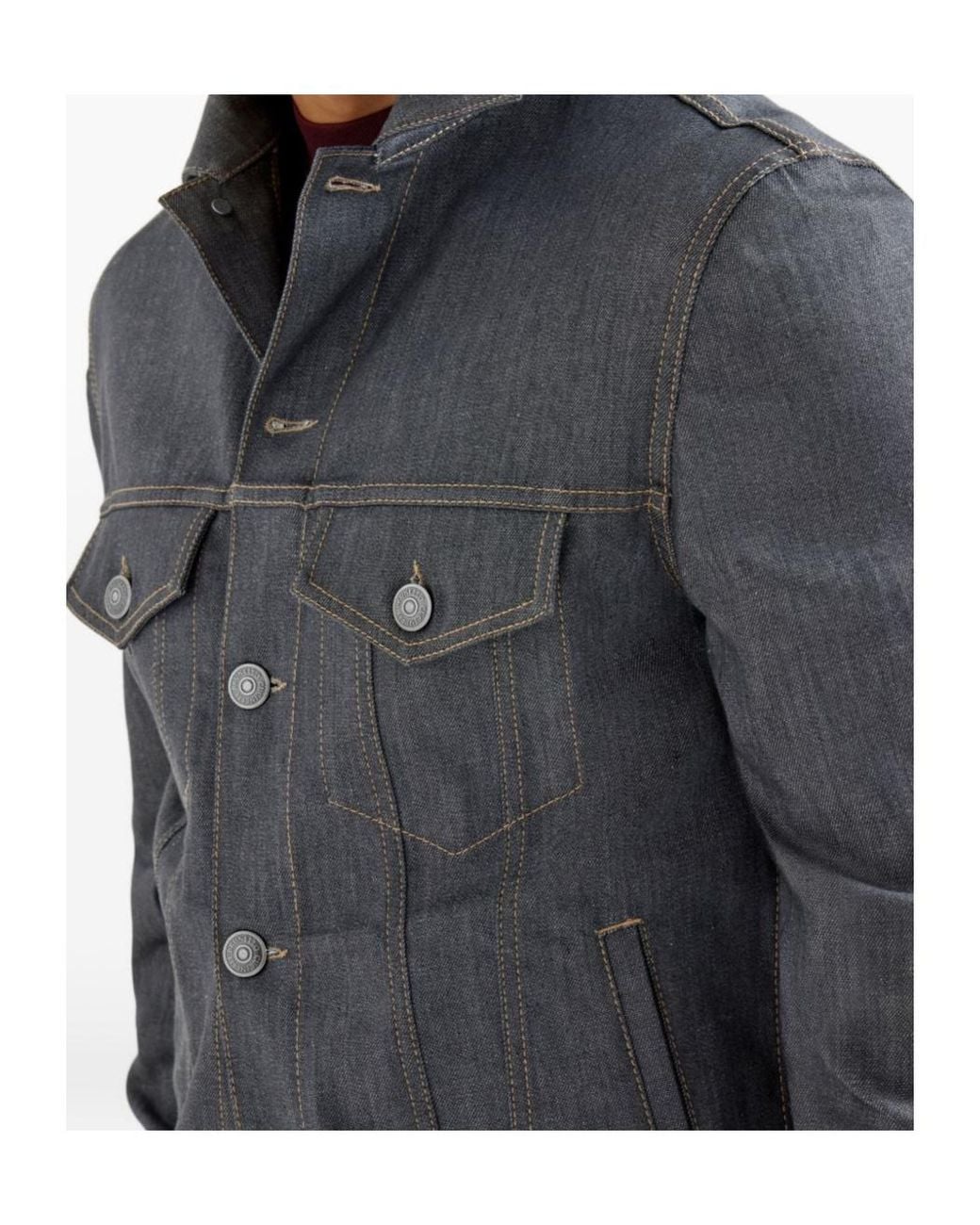 Brunello Cucinelli Blue Denim Four-Pocket Jacket for men