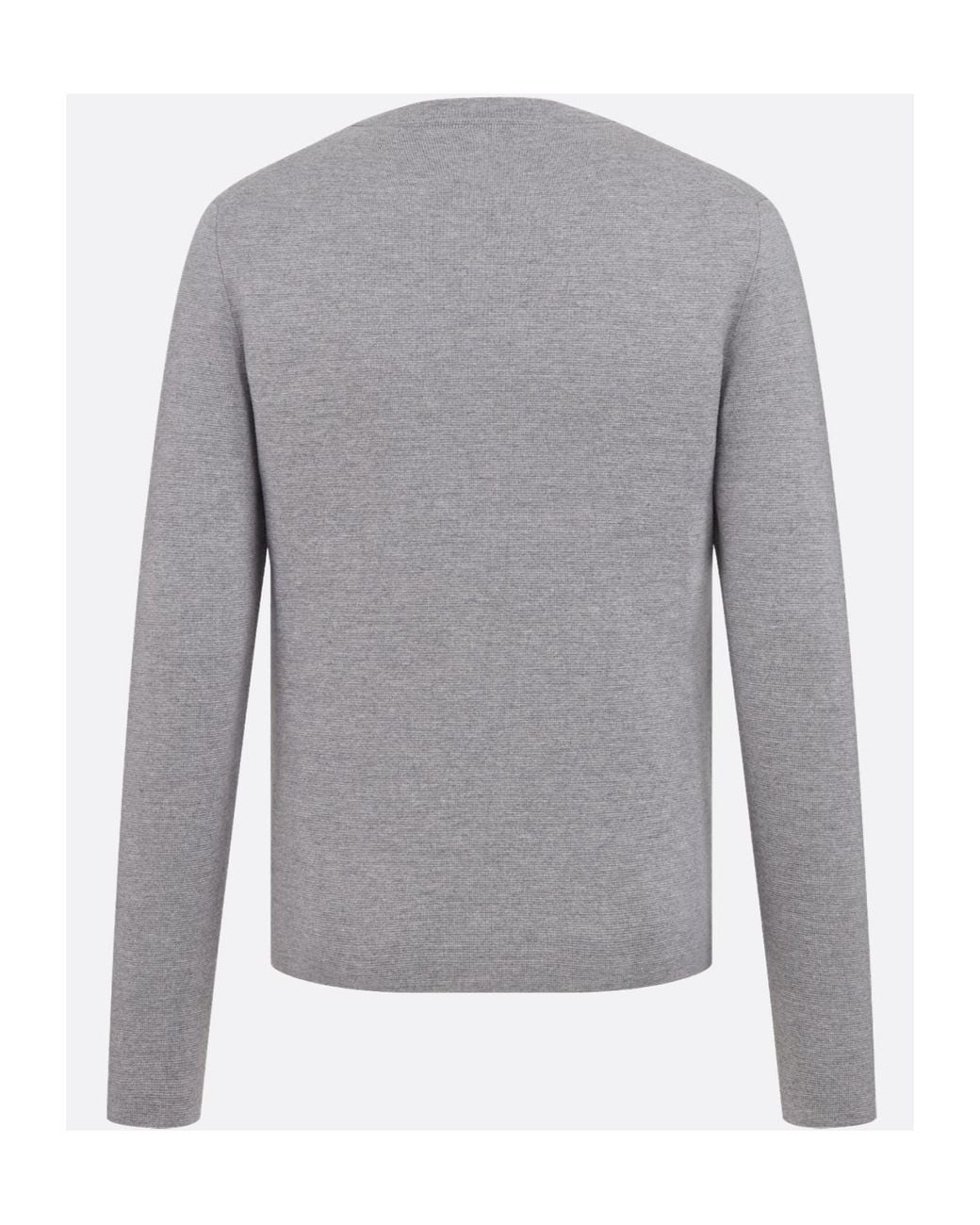 Dior Gray Cd Icon Sweater for men