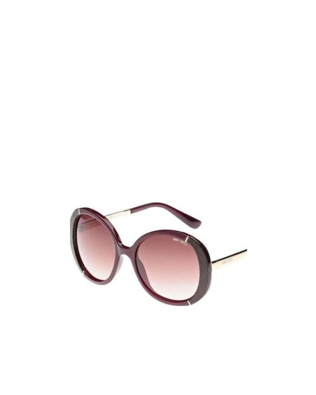 Jimmy Choo Pink Logo Sunglasses
