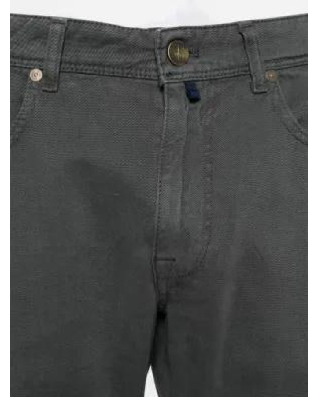 Incotex Gray Belt-Loop Five-Pocket Trousers for men
