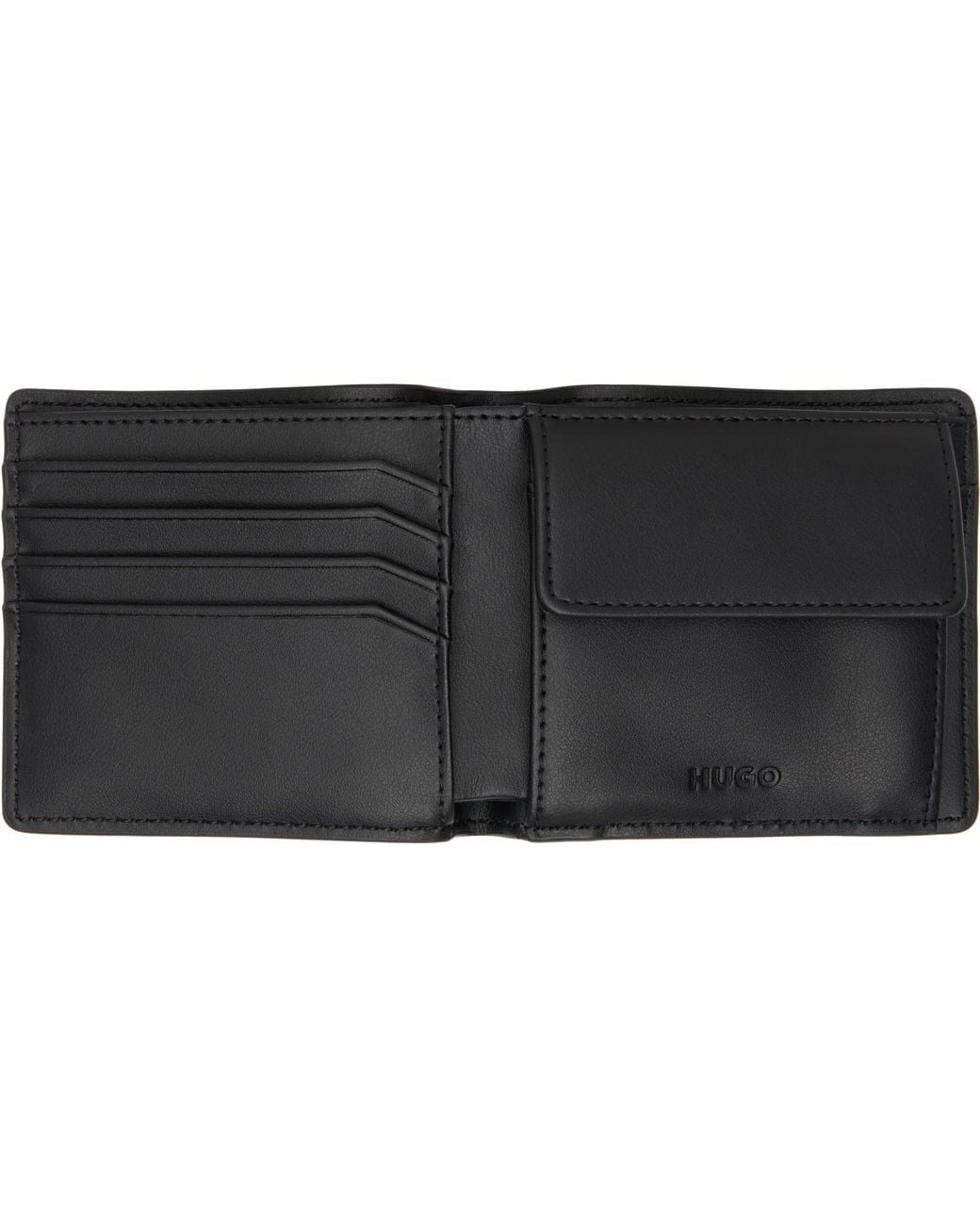 Boss Gray Foldable Wallet for men