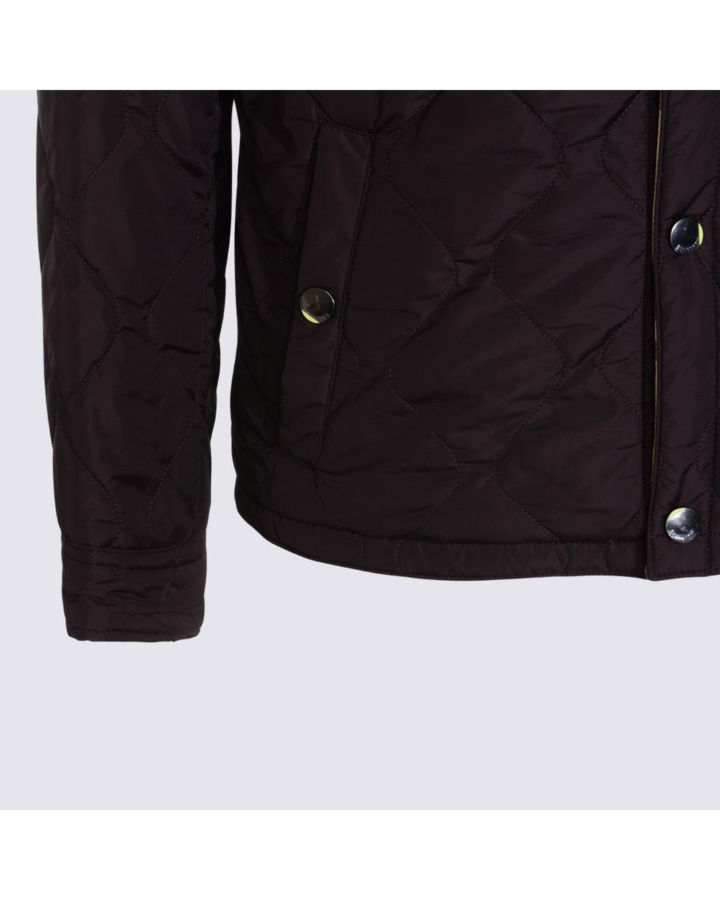 Burberry Black Quilted Button-Fastening Padded Jacket for men