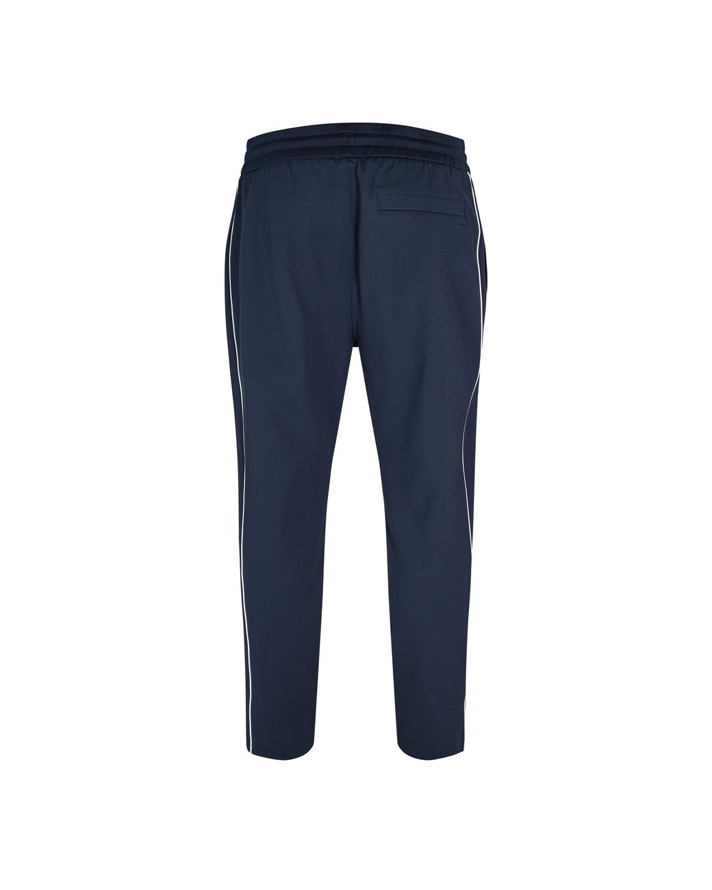 Boss Blue Closed Hem Woven Tracksuit Joggers for men