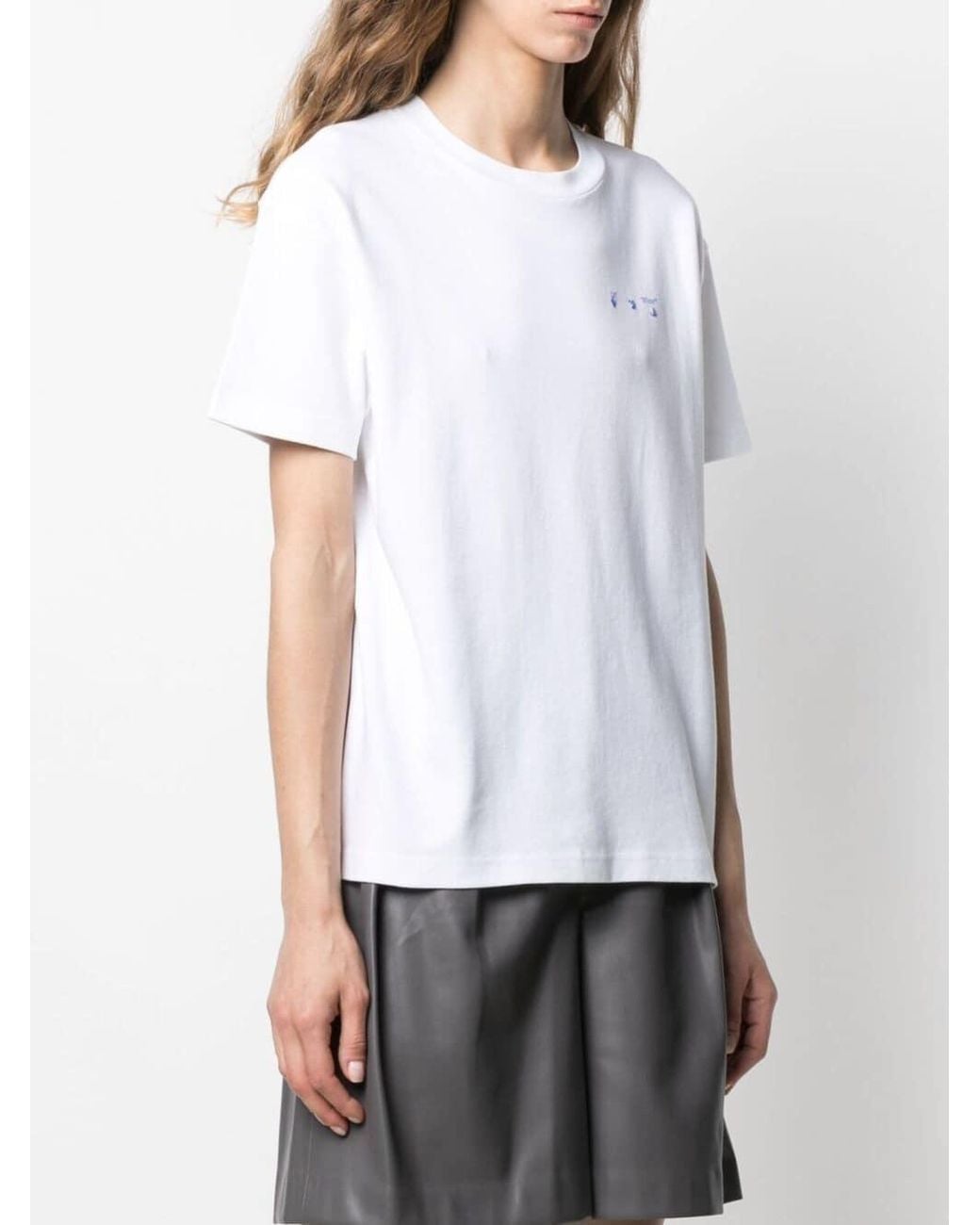 Off-White c/o Virgil Abloh White Floral Arrows T-Shirt