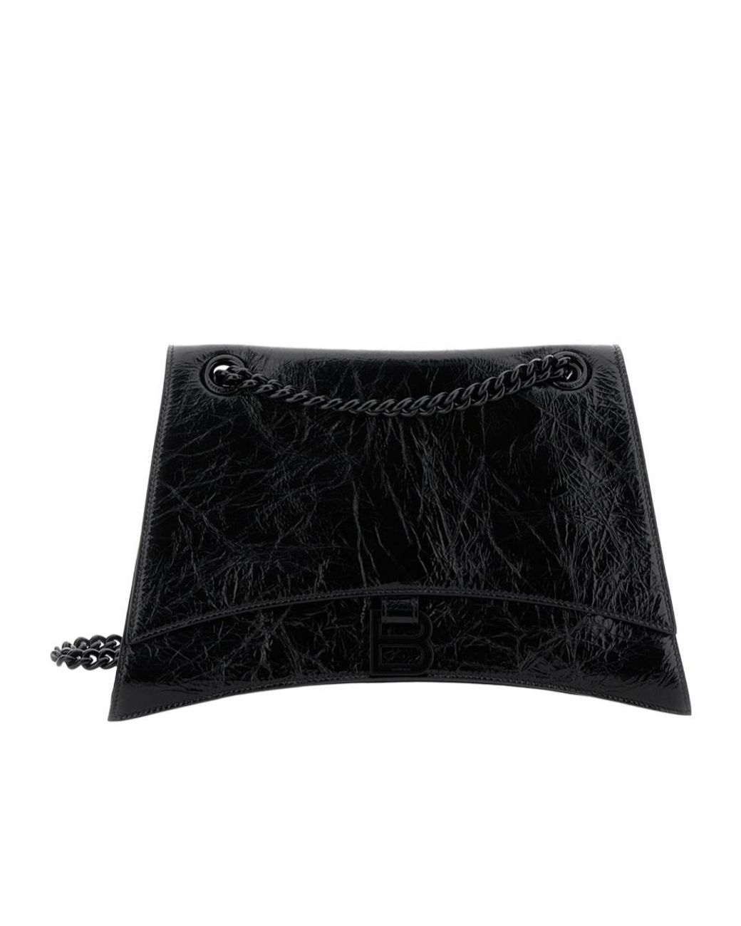 Balenciaga Black Crush Chain Crossbody Bag