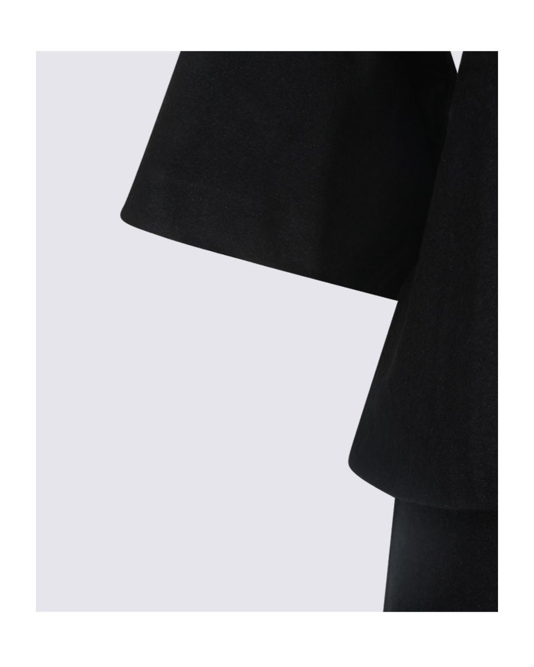 Thom Krom Black Layered Maxi Dress