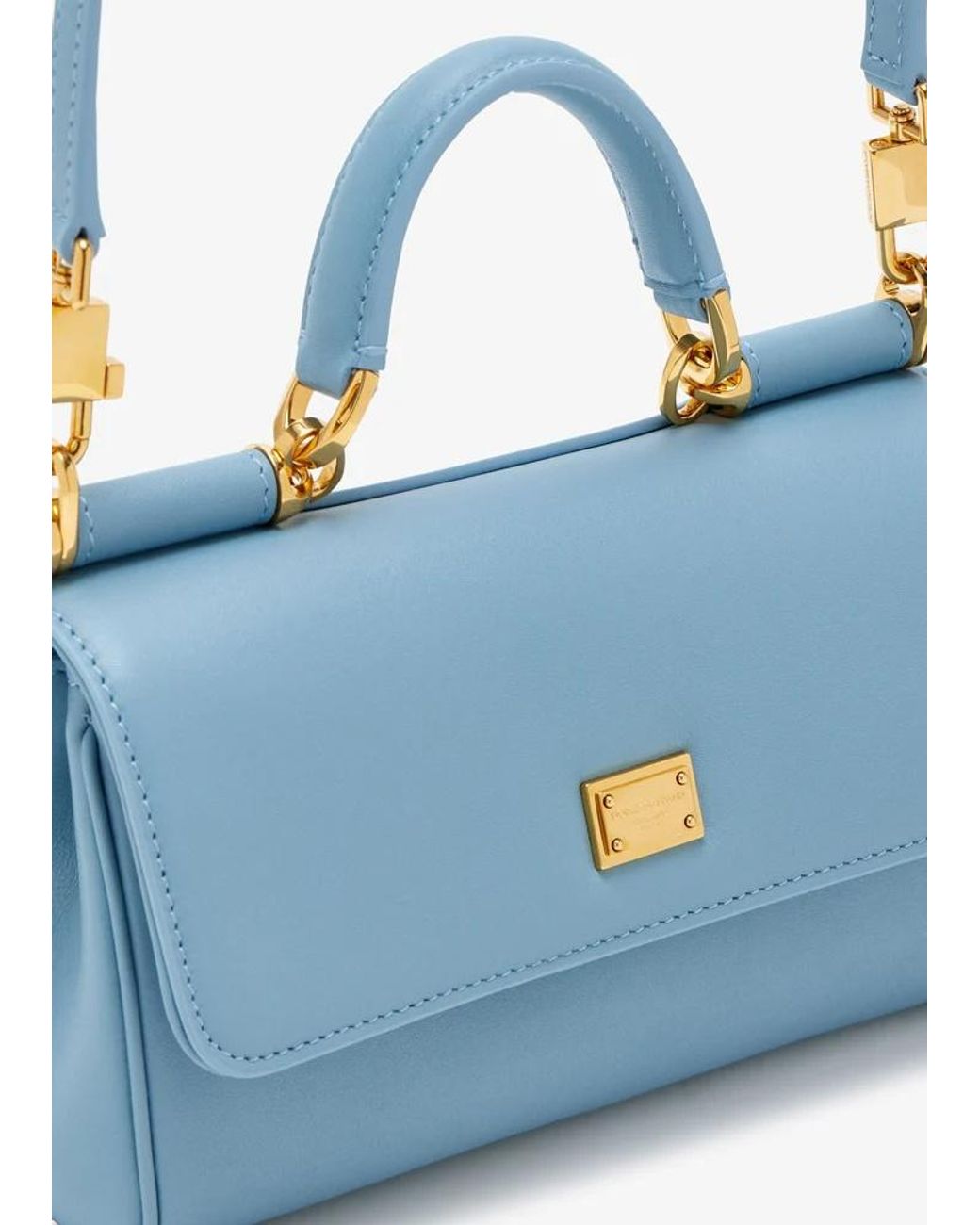 Dolce & Gabbana Blue My Sicily Handbag