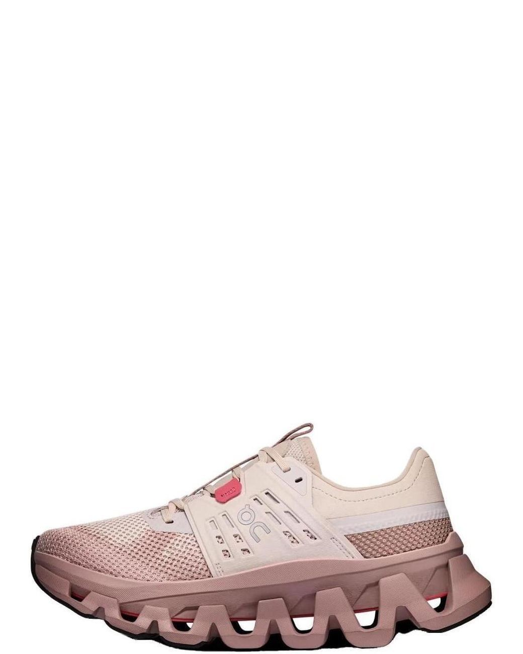 On Shoes Pink Lace-Up Sneakers