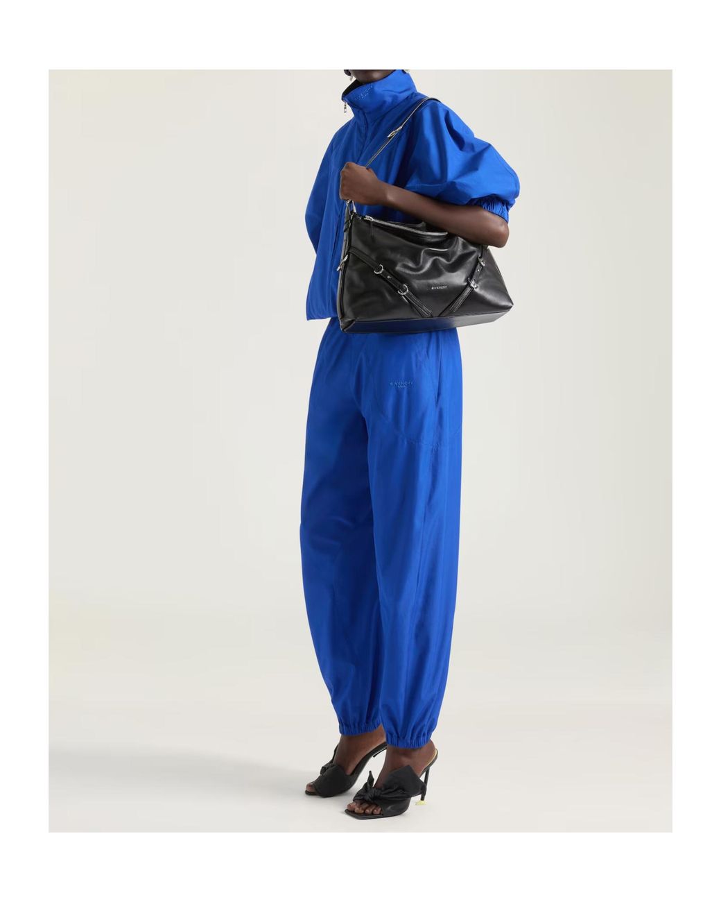 Givenchy Black Voyou Bomber Shoulder Bag