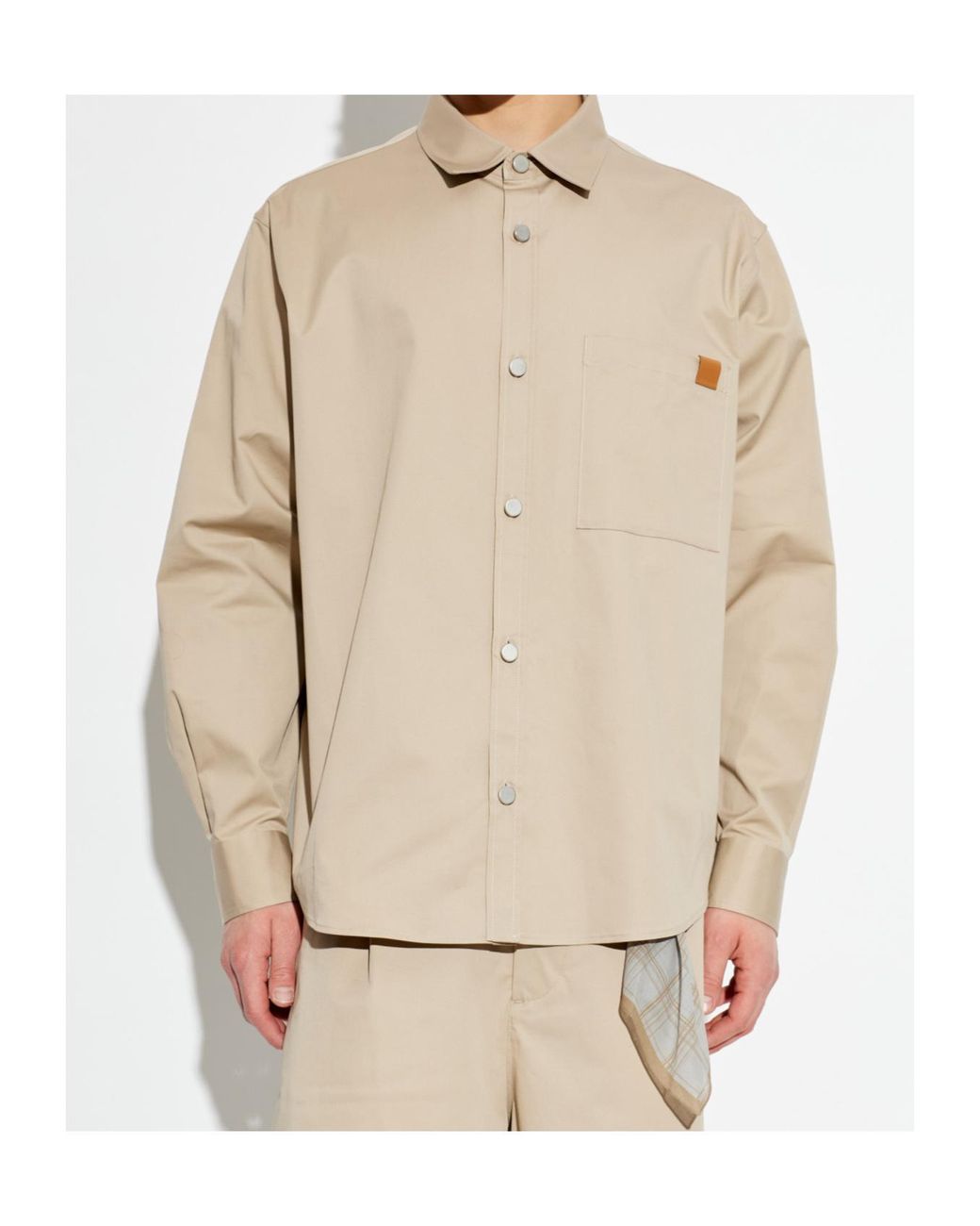 DARKPARK Natural Boxy Pocket Shirt for men