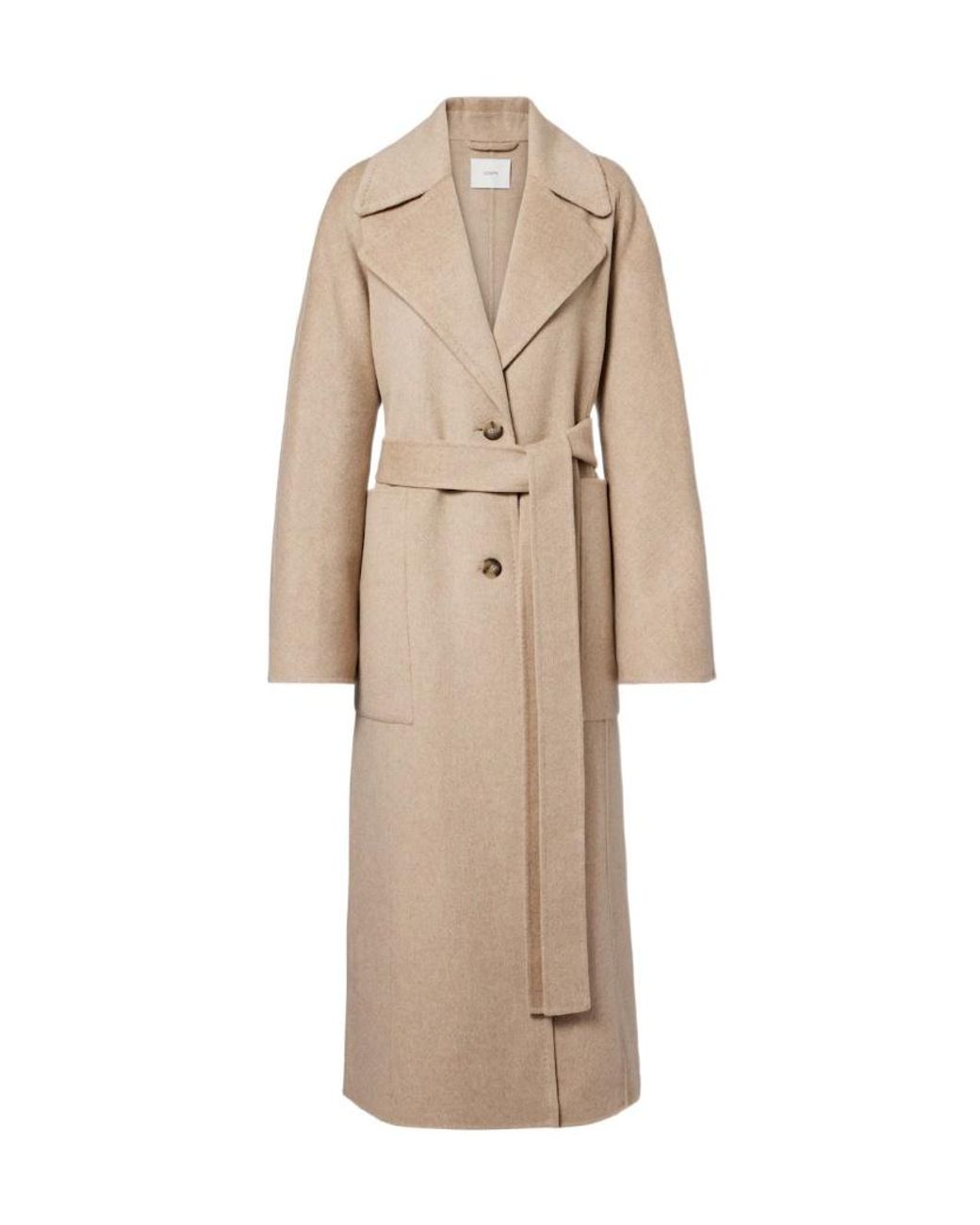 Joseph Natural Spencer Wool And Cashmere Coat