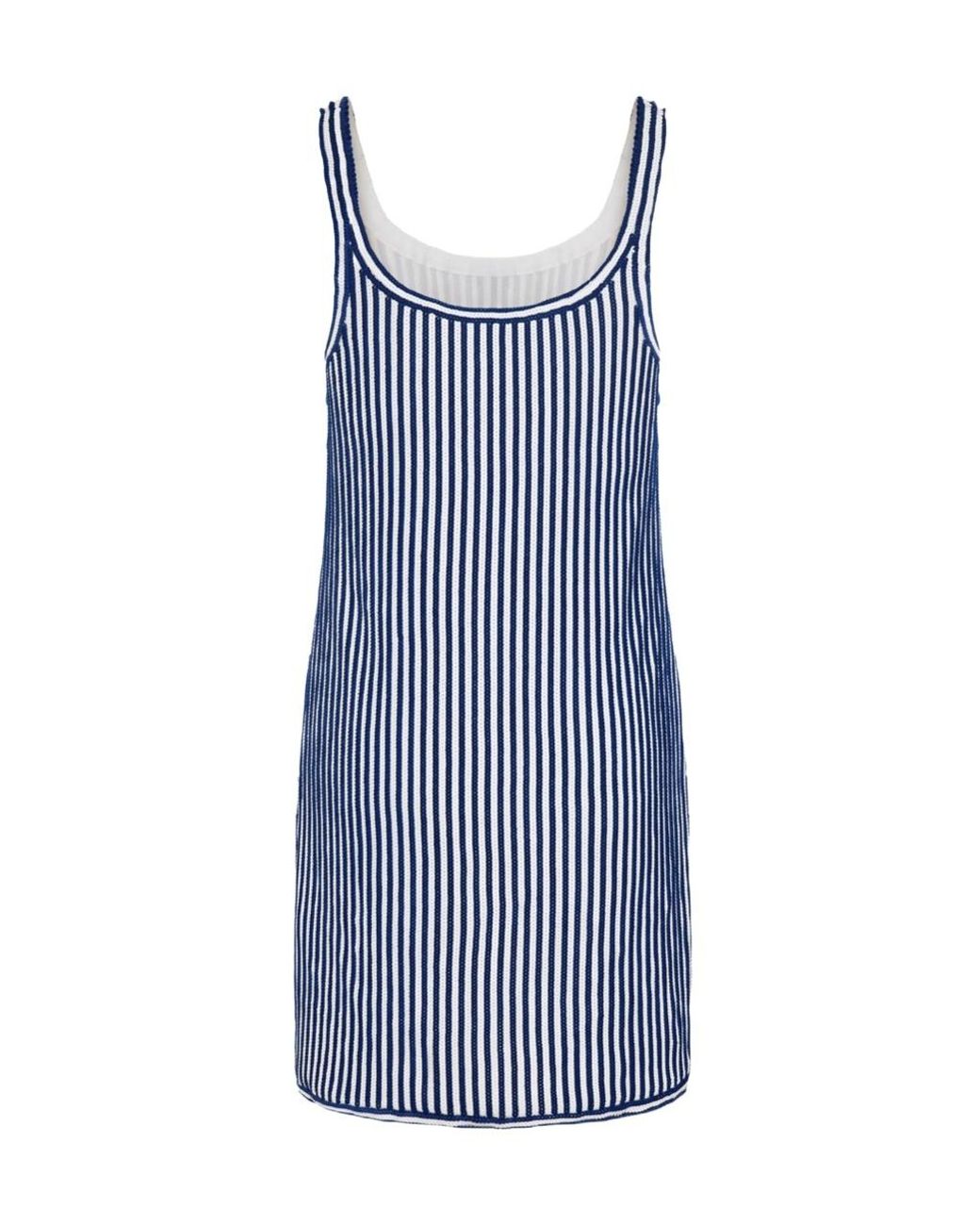 Tom Ford Blue Striped Dress