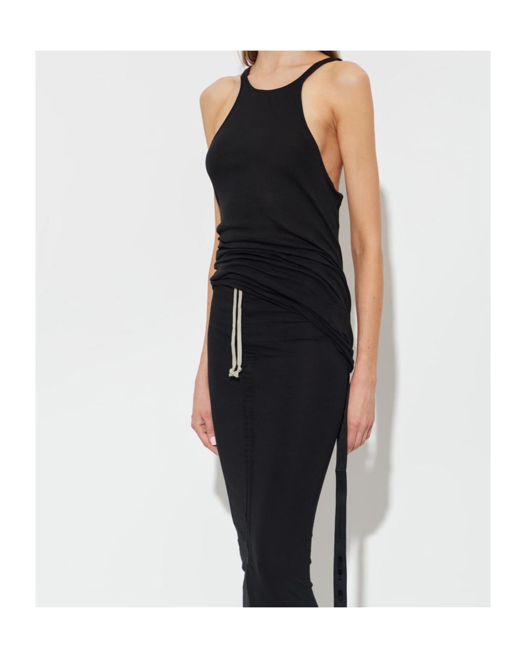 Rick Owens Black Rick Owens Sleeveless Crewneck Top