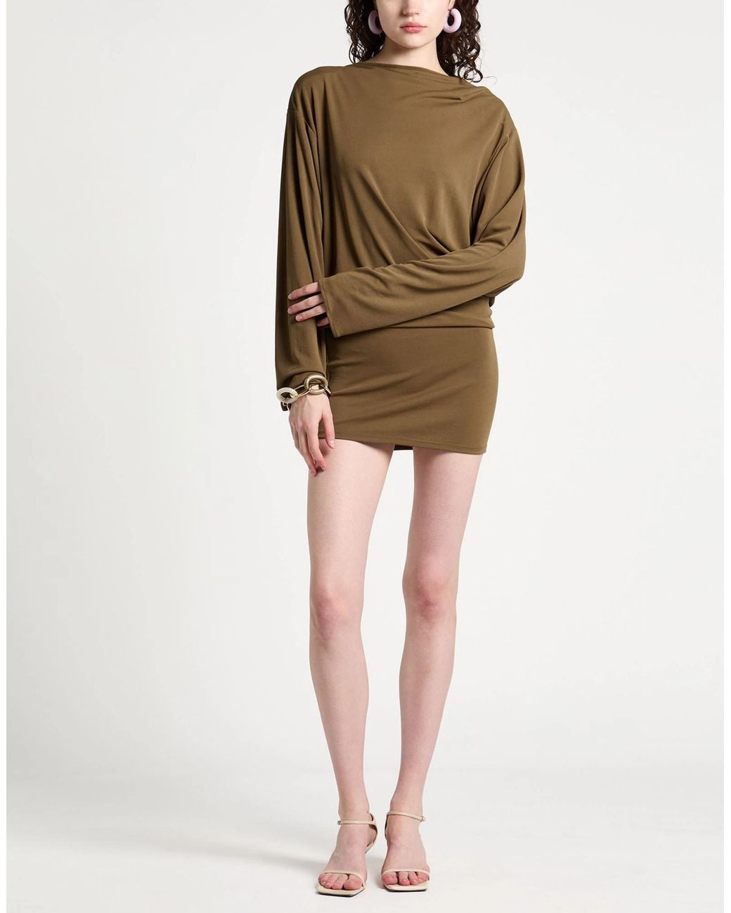 Jacquemus Green Short Dresses
