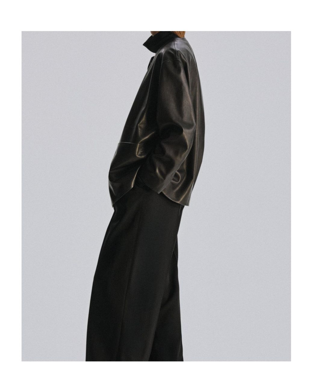 The Row Black Quintus Jacket
