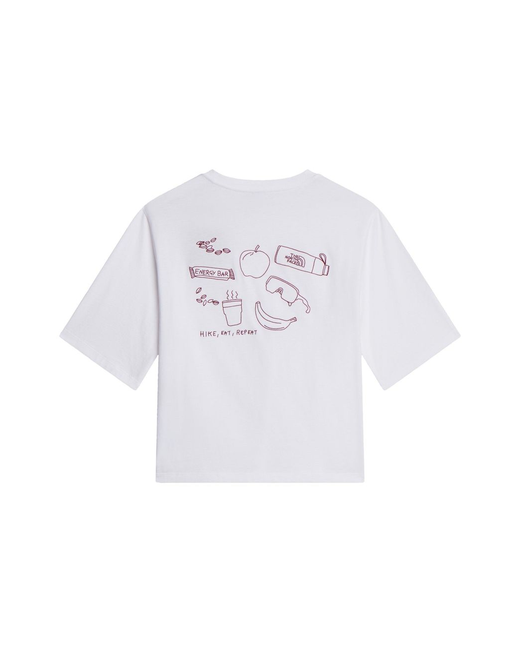 The North Face White Short-Sleeved T-Shirt