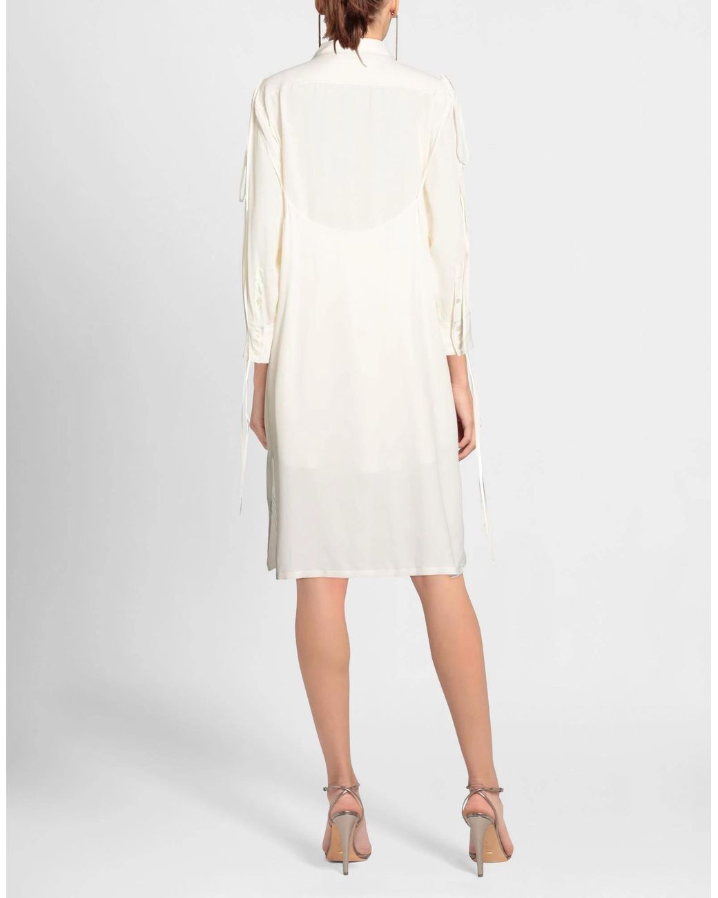 Marni White Shirt Dresses